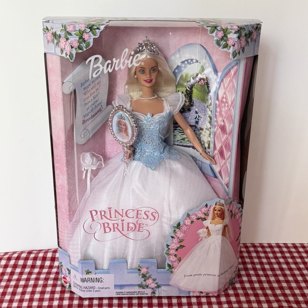 2000 Barbie Princess Bride Wedding Bridal Doll 28251 Mattel NIB Collector